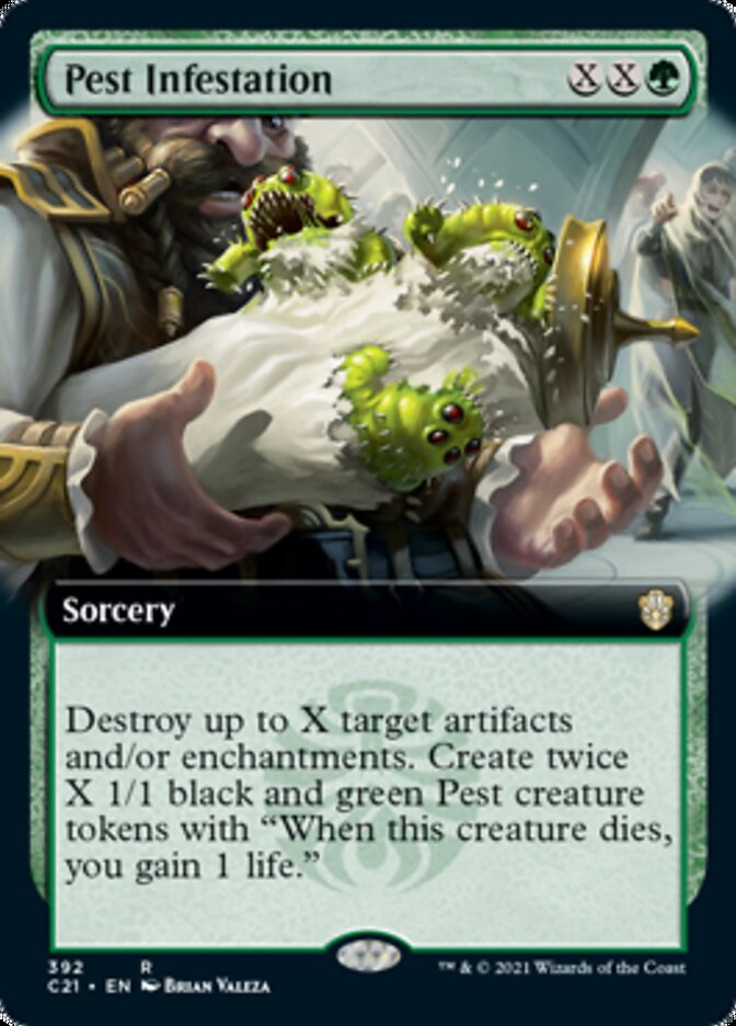 Pest Infestation (Extended Art) [Commander 2021] | Gamers Paradise