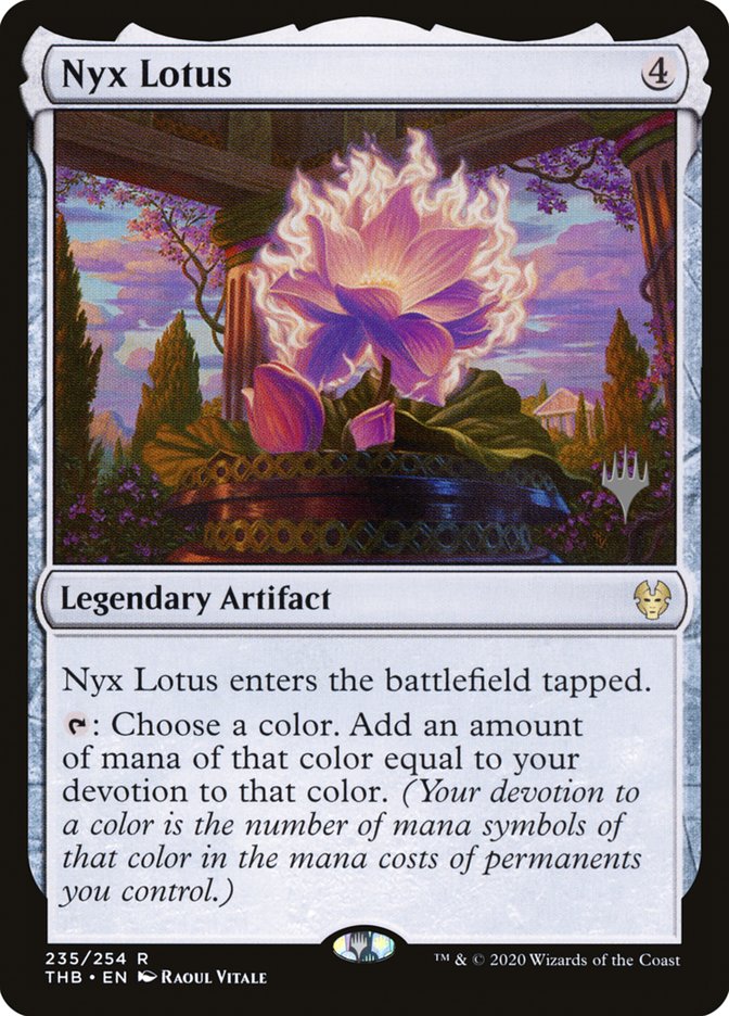 Nyx Lotus (Promo Pack) [Theros Beyond Death Promos] | Gamers Paradise