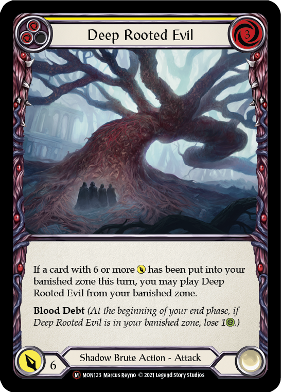 Deep Rooted Evil [U-MON123-RF] Unlimited Rainbow Foil | Gamers Paradise