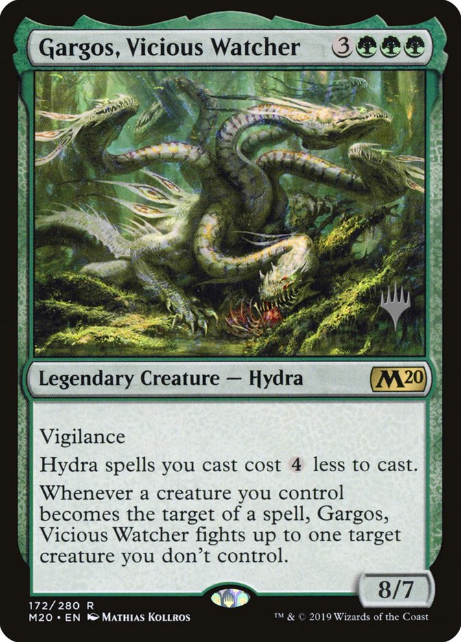 Gargos, Vicious Watcher (Promo Pack) [Core Set 2020 Promos] | Gamers Paradise