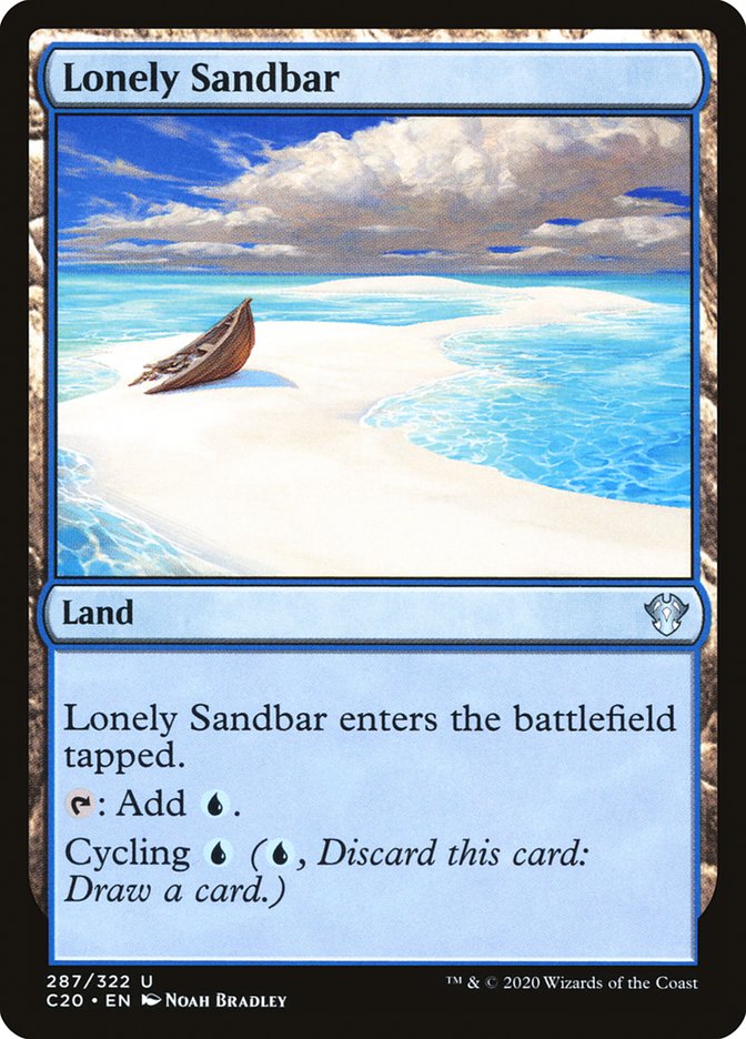 Lonely Sandbar [Commander 2020] | Gamers Paradise