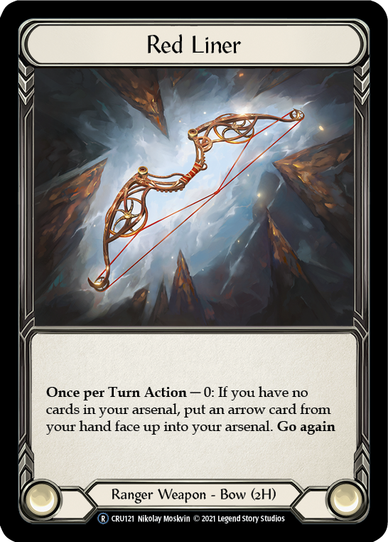 Red Liner [U-CRU121-RF] Unlimited Rainbow Foil | Gamers Paradise
