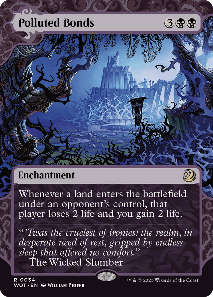 Polluted Bonds [Wilds of Eldraine: Enchanting Tales] | Gamers Paradise