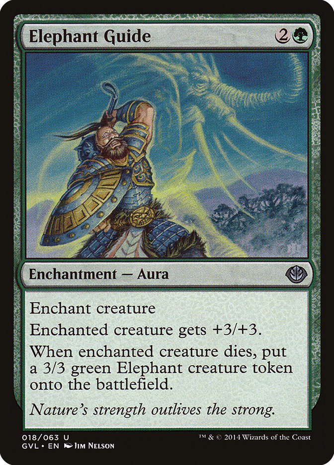 Elephant Guide (Garruk vs. Liliana) [Duel Decks Anthology] | Gamers Paradise