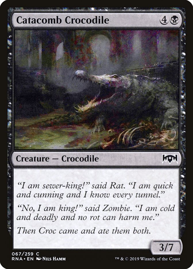 Catacomb Crocodile [Ravnica Allegiance] | Gamers Paradise