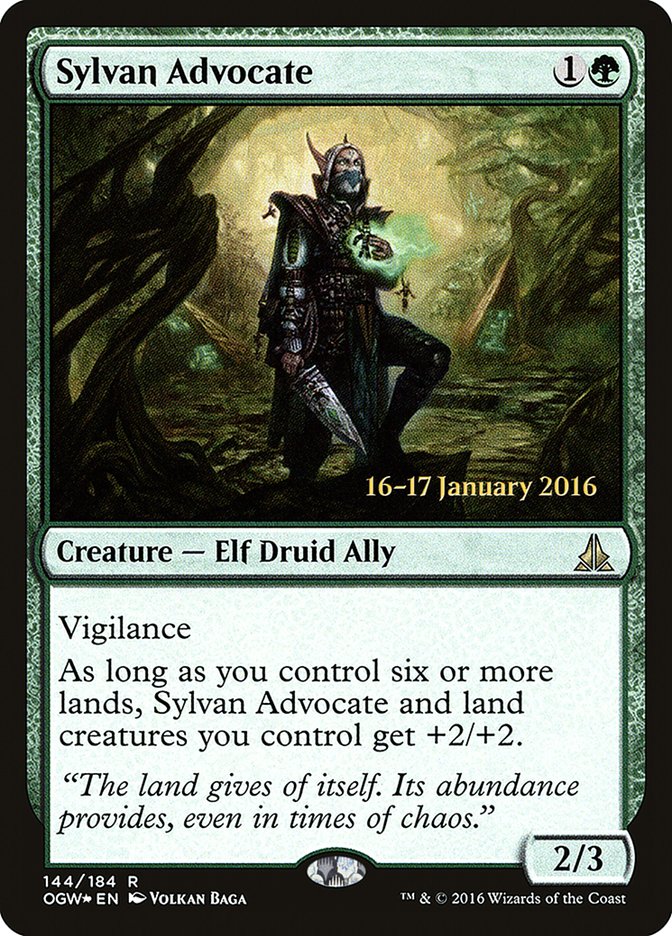 Sylvan Advocate [Oath of the Gatewatch Prerelease Promos] | Gamers Paradise
