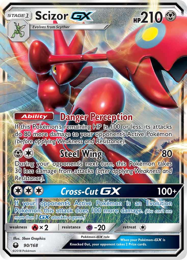 Scizor GX (90/168) [Sun & Moon: Celestial Storm] | Gamers Paradise