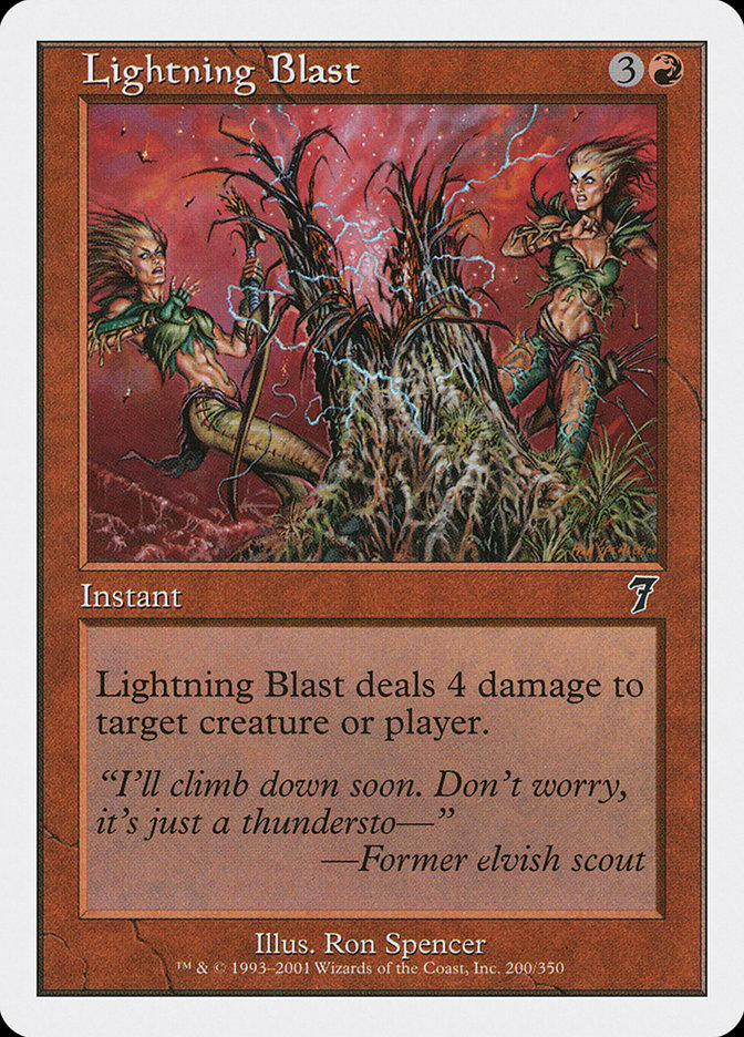 Lightning Blast [Seventh Edition] | Gamers Paradise