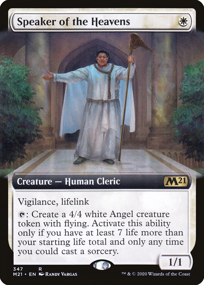 Speaker of the Heavens (Extended Art) [Core Set 2021] | Gamers Paradise