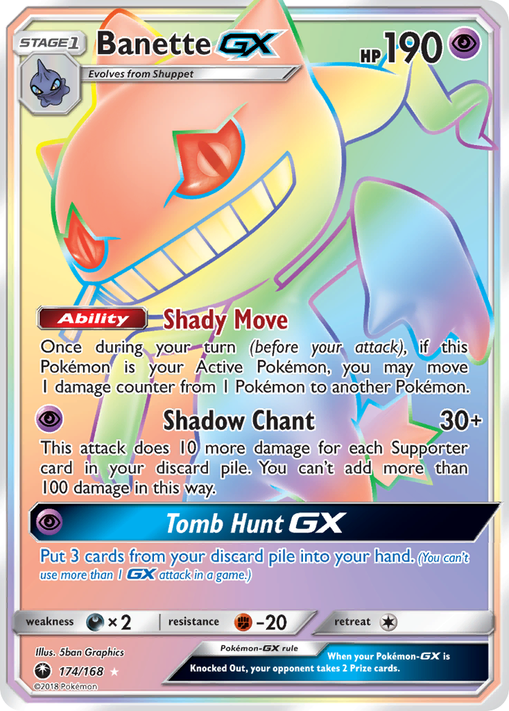 Banette GX (174/168) [Sun & Moon: Celestial Storm] | Gamers Paradise