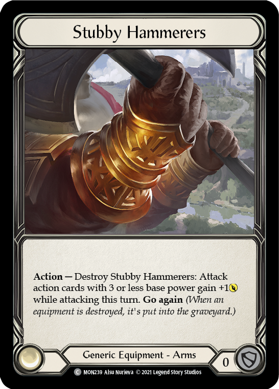 Stubby Hammerers [MON239] 1st Edition Normal | Gamers Paradise