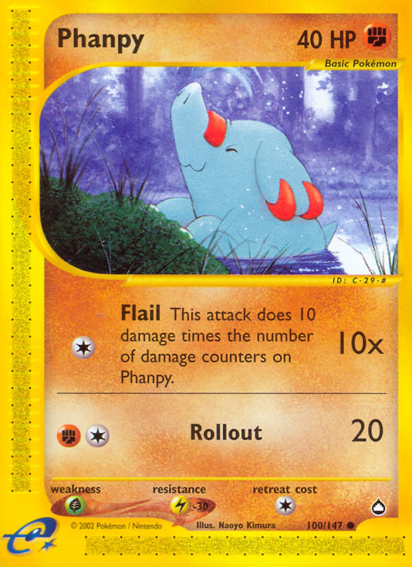 Phanpy (100/147) [Aquapolis] | Gamers Paradise