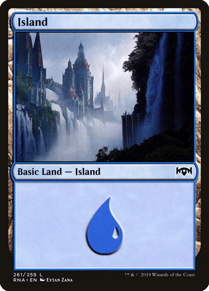 Island (261) [Ravnica Allegiance] | Gamers Paradise