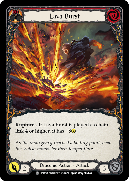 Lava Burst [UPR098] (Uprising) | Gamers Paradise