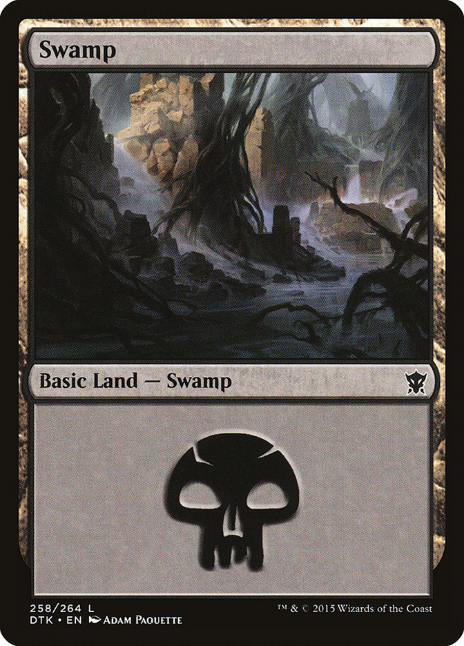 Swamp (258) [Dragons of Tarkir] | Gamers Paradise