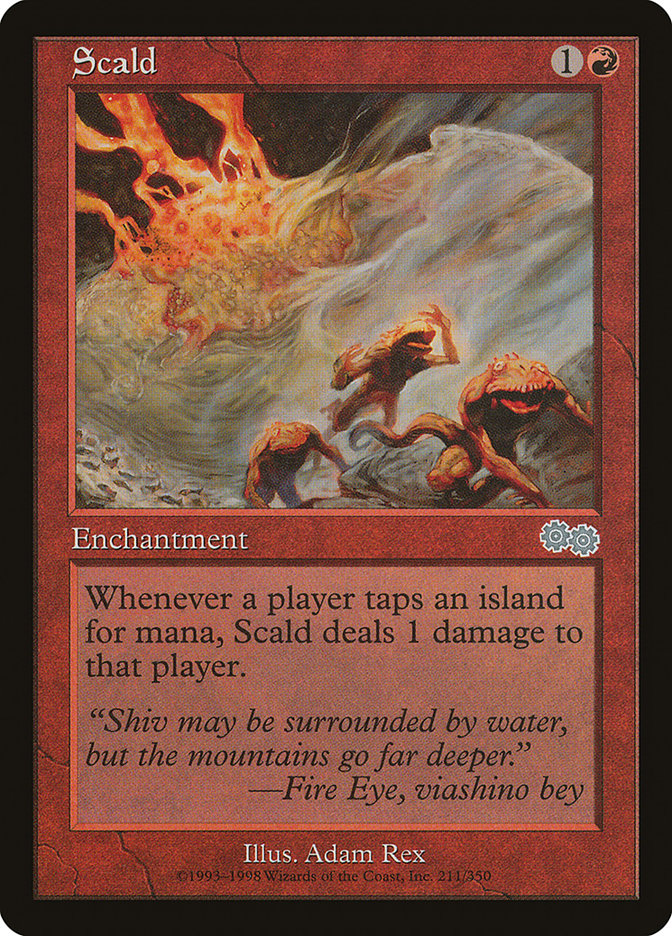 Scald [Urza's Saga] | Gamers Paradise