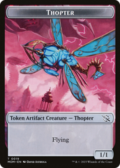 Thopter // Spirit (14) Double-Sided Token [March of the Machine Tokens] | Gamers Paradise