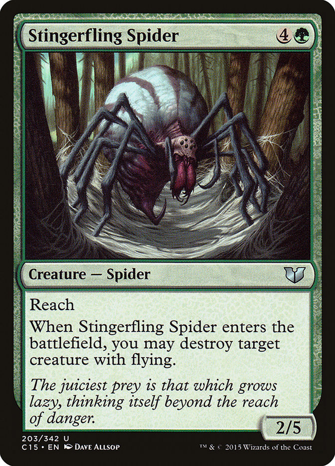 Stingerfling Spider [Commander 2015] | Gamers Paradise