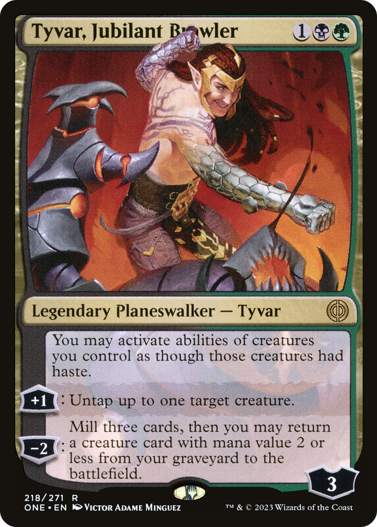 Tyvar, Jubilant Brawler [Phyrexia: All Will Be One] | Gamers Paradise