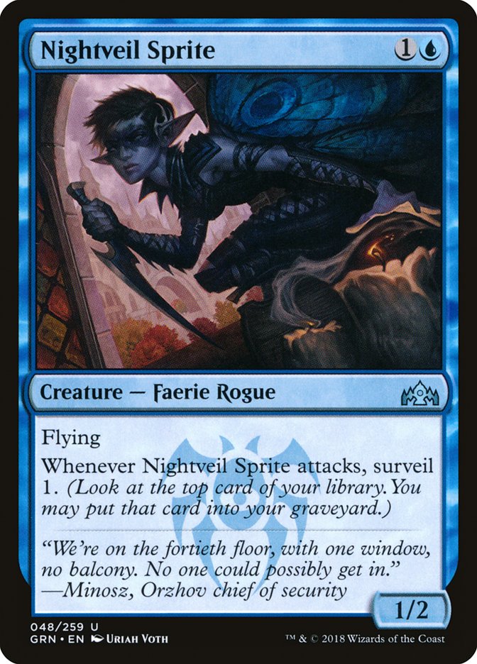 Nightveil Sprite [Guilds of Ravnica] | Gamers Paradise