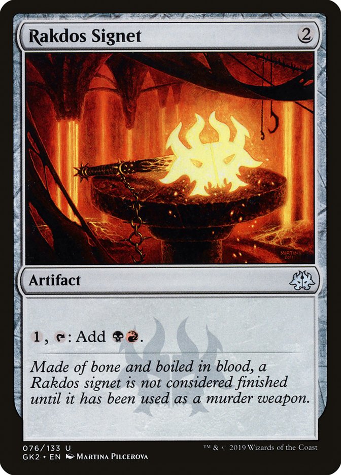 Rakdos Signet [Ravnica Allegiance Guild Kit] | Gamers Paradise