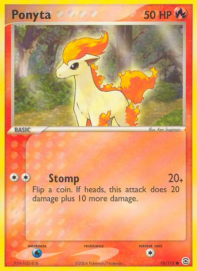 Ponyta (76/112) [EX: FireRed & LeafGreen] | Gamers Paradise