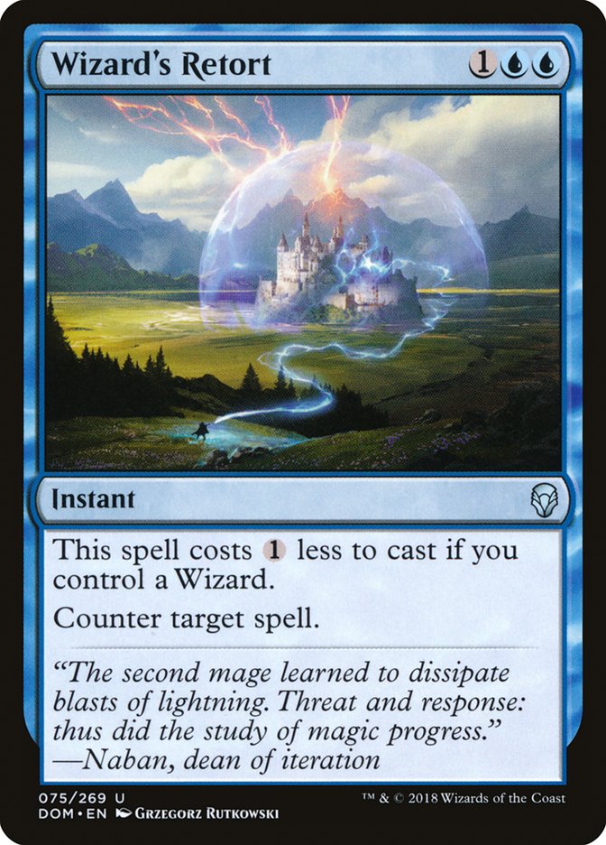 Wizard's Retort [Dominaria] | Gamers Paradise