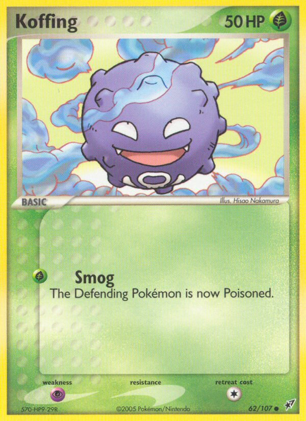 Koffing (62/107) [EX: Deoxys] | Gamers Paradise