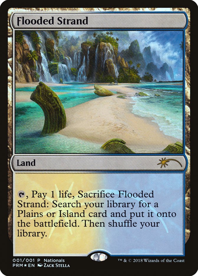 Flooded Strand (Nationals) [Nationals Promos] | Gamers Paradise