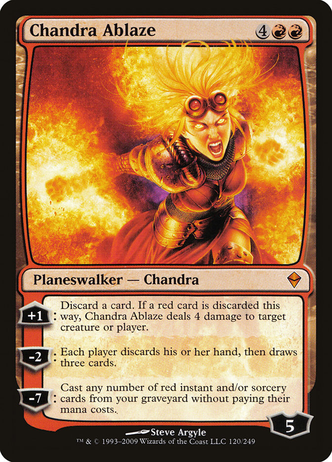 Chandra Ablaze [Zendikar] | Gamers Paradise