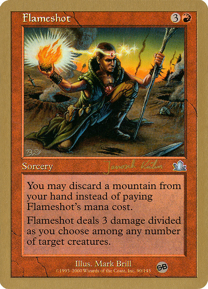 Flameshot (Janosch Kuhn) (SB) [World Championship Decks 2000] | Gamers Paradise
