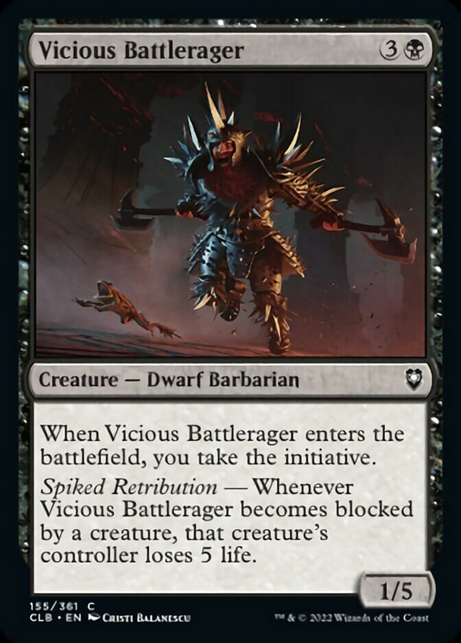 Vicious Battlerager [Commander Legends: Battle for Baldur's Gate] | Gamers Paradise