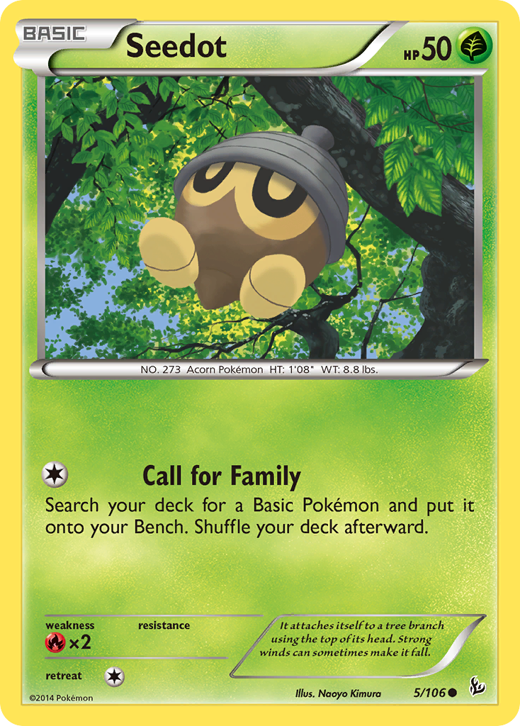 Seedot (5/106) [XY: Flashfire] | Gamers Paradise