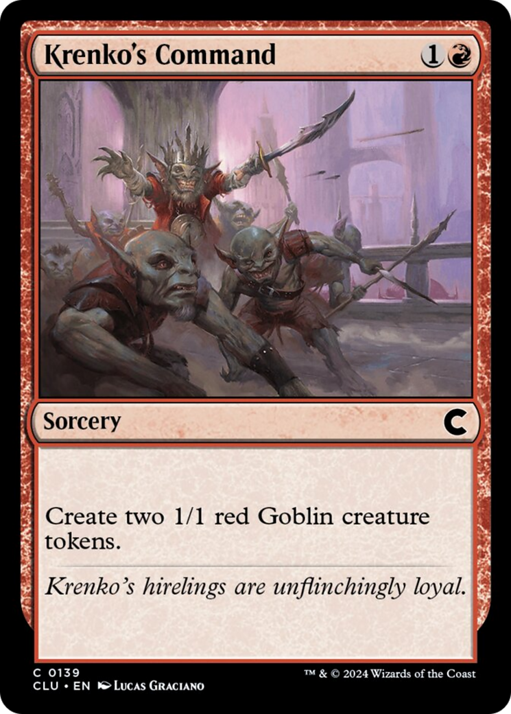 Krenko's Command [Ravnica: Clue Edition] | Gamers Paradise