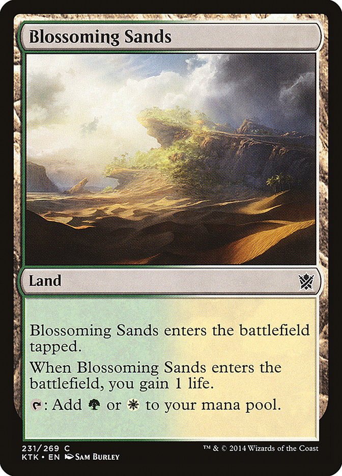 Blossoming Sands [Khans of Tarkir] | Gamers Paradise
