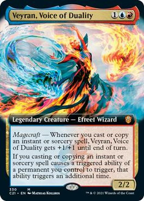 Veyran, Voice of Duality (Extended Art) [Commander 2021] | Gamers Paradise
