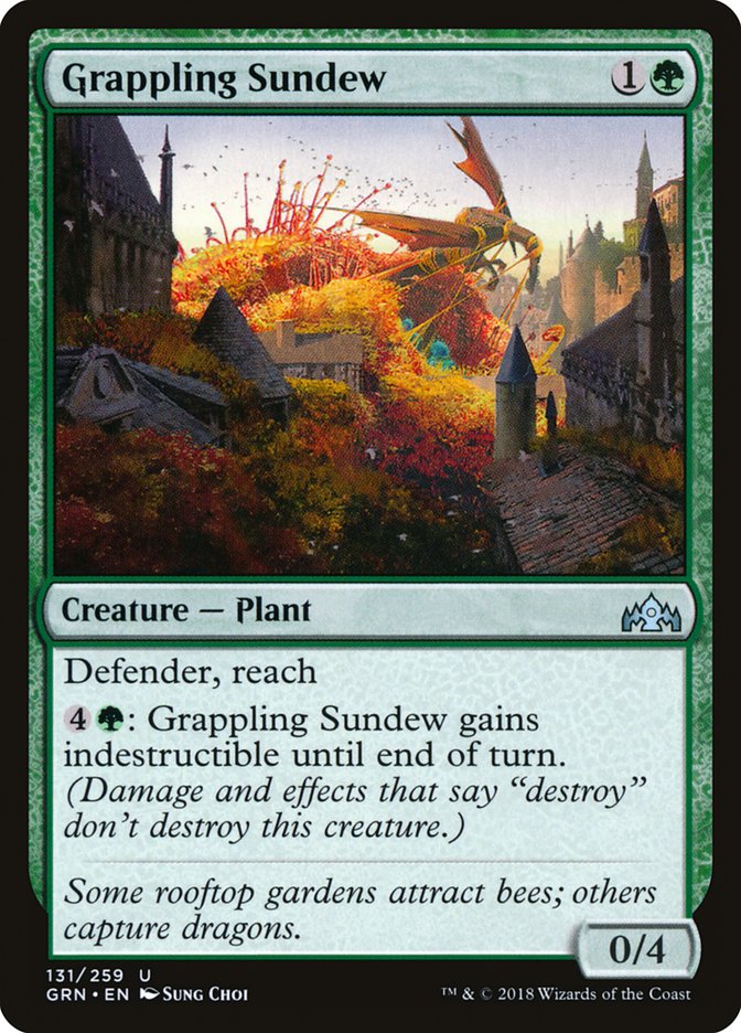 Grappling Sundew [Guilds of Ravnica] | Gamers Paradise