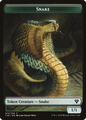 Beast (010) // Snake Double-Sided Token [Commander 2020 Tokens] | Gamers Paradise