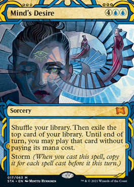 Mind's Desire (Foil Etched) [Strixhaven: School of Mages Mystical Archive] | Gamers Paradise