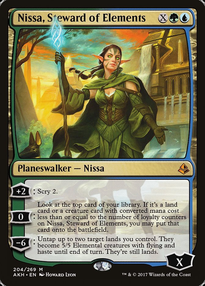 Nissa, Steward of Elements [Amonkhet] | Gamers Paradise