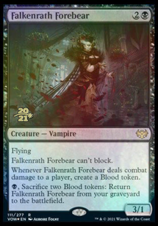 Falkenrath Forebear [Innistrad: Crimson Vow Prerelease Promos] | Gamers Paradise