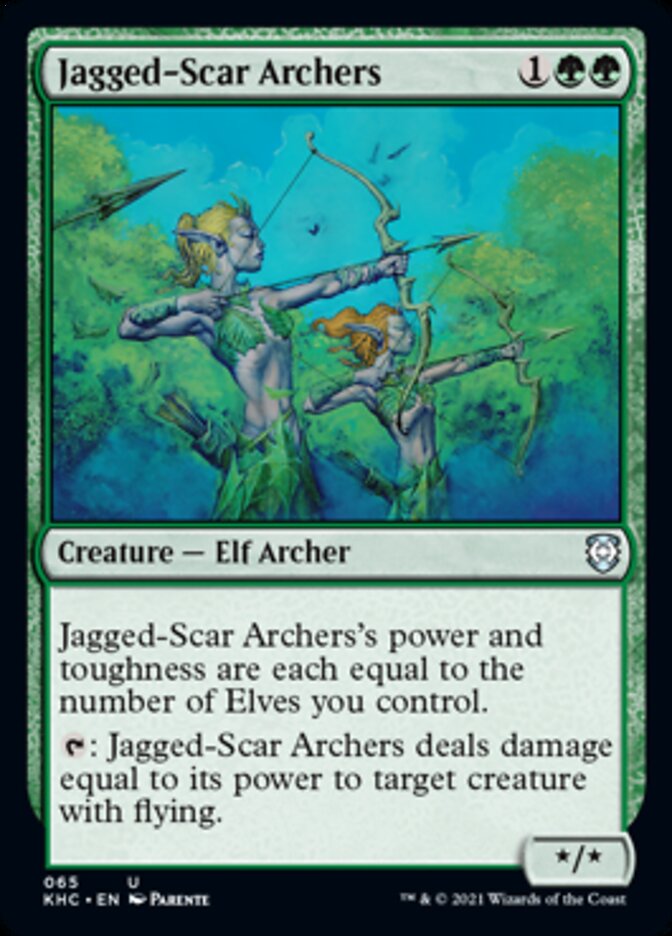 Jagged-Scar Archers [Kaldheim Commander] | Gamers Paradise
