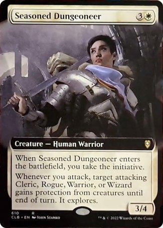 Seasoned Dungeoneer (Extended Art) [Commander Legends: Battle for Baldur's Gate] | Gamers Paradise