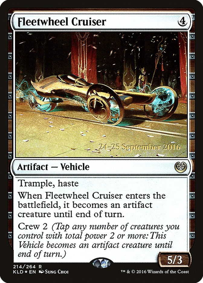 Fleetwheel Cruiser [Kaladesh Prerelease Promos] | Gamers Paradise