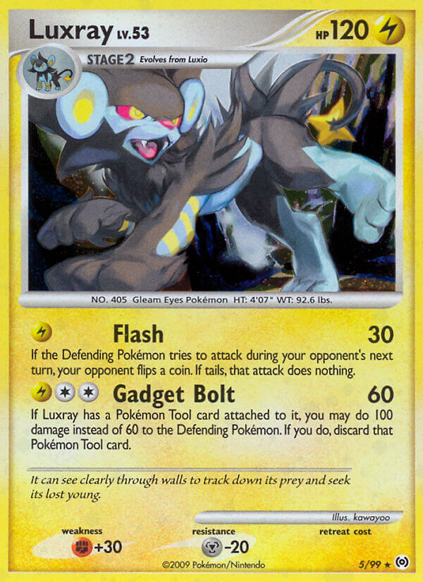 Luxray (5/99) (Theme Deck Exclusive) [Platinum: Arceus] | Gamers Paradise