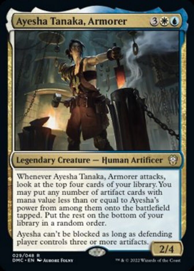 Ayesha Tanaka, Armorer [Dominaria United Commander] | Gamers Paradise