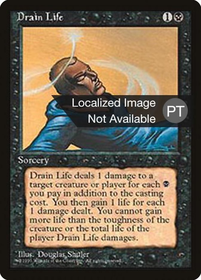 Drain Life [Fourth Edition (Foreign Black Border)] | Gamers Paradise