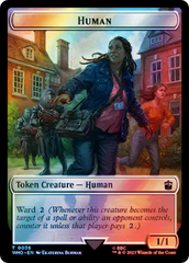 Human (0038) // Mutant Double-Sided Token (Surge Foil) [Doctor Who Tokens] | Gamers Paradise