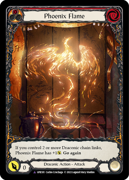 Phoenix Flame (Marvel) [UPR101] (Uprising)  Cold Foil | Gamers Paradise