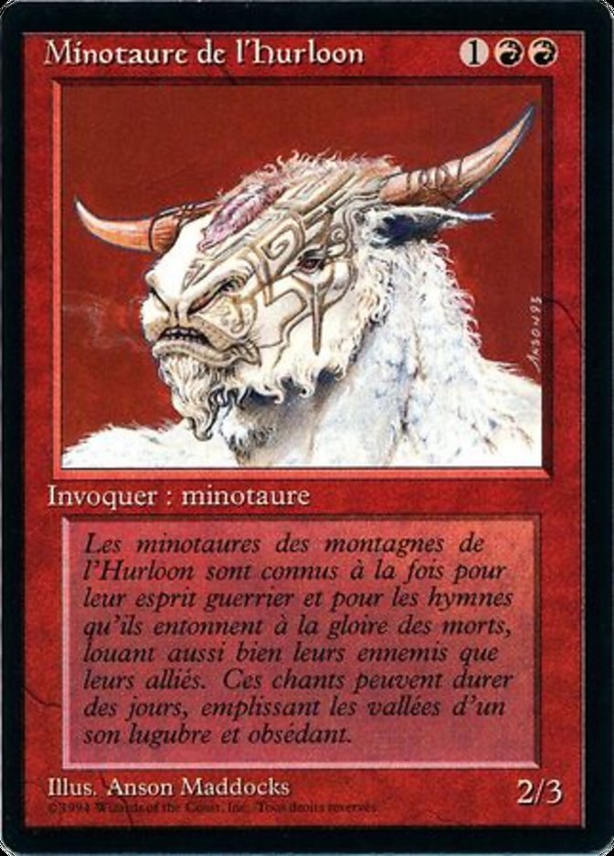 Hurloon Minotaur [Foreign Black Border] | Gamers Paradise